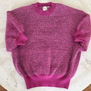 Maeve Fuchsia Knit Sweater